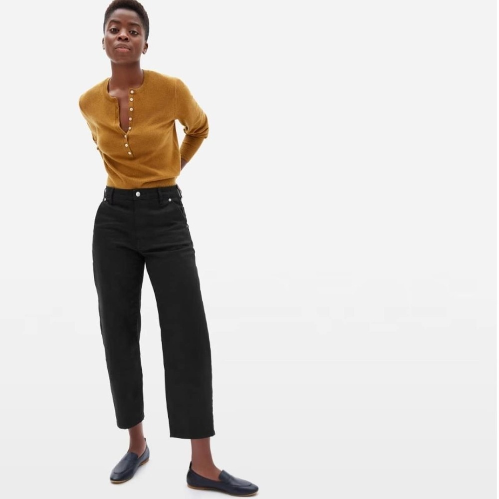NWT Everlane the arc jean black sz 23 - Picture 2 of 8